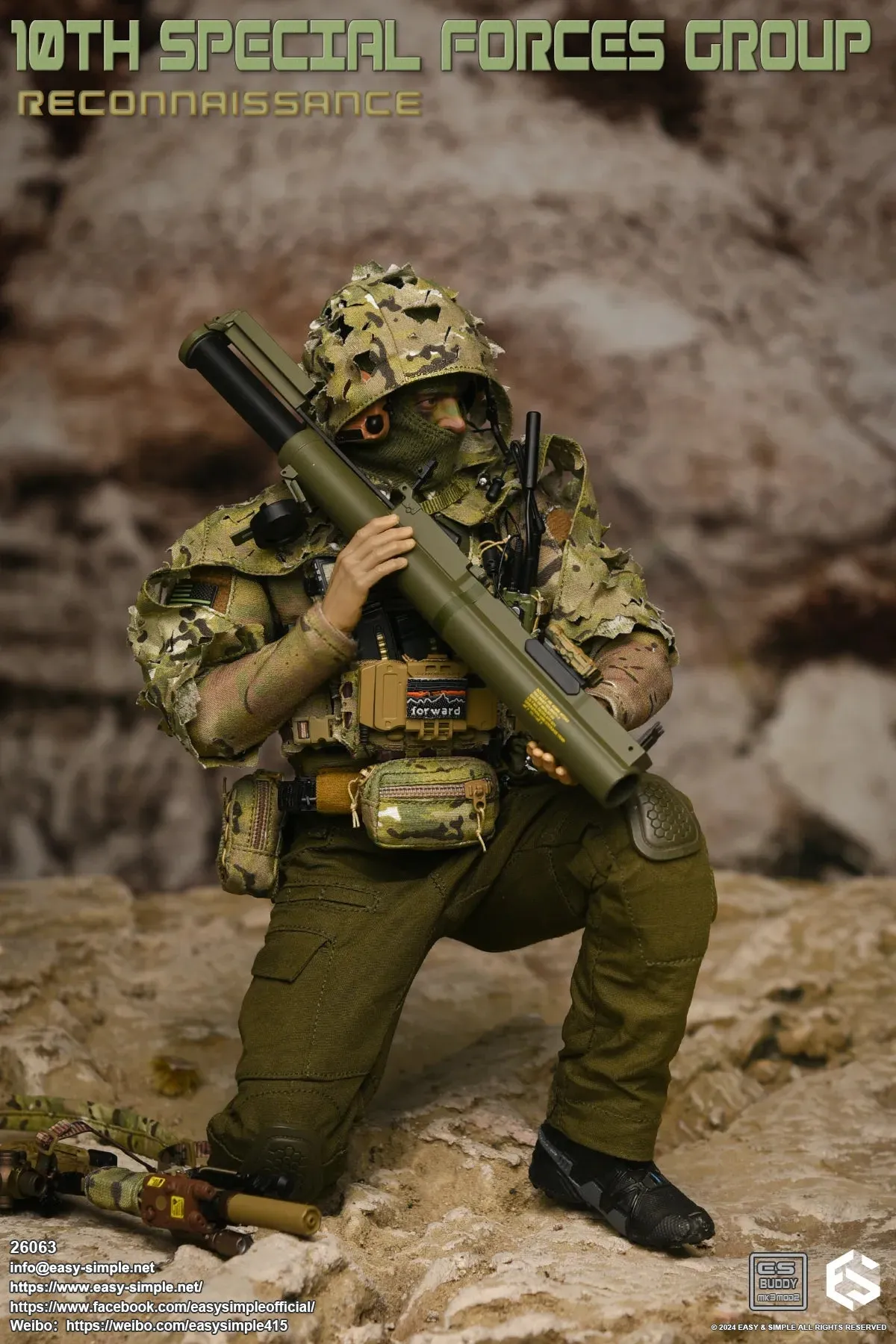 10th SFG Reconnaissance - Multicam Combat Shirt