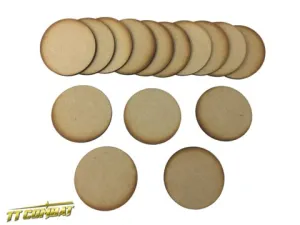 15 x 60mm Round Bases