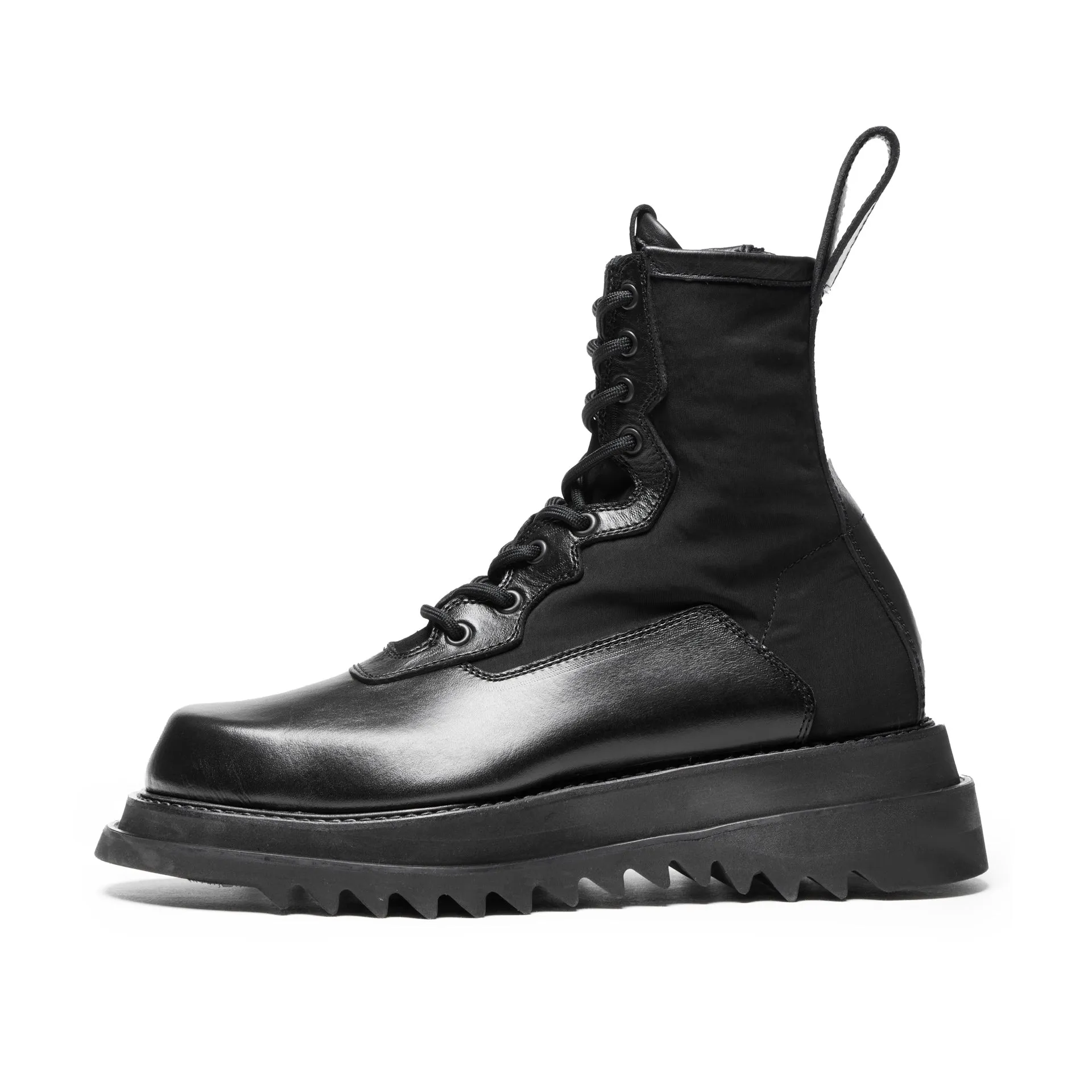 867FWM2 Black / Double-Sole Combat Boots