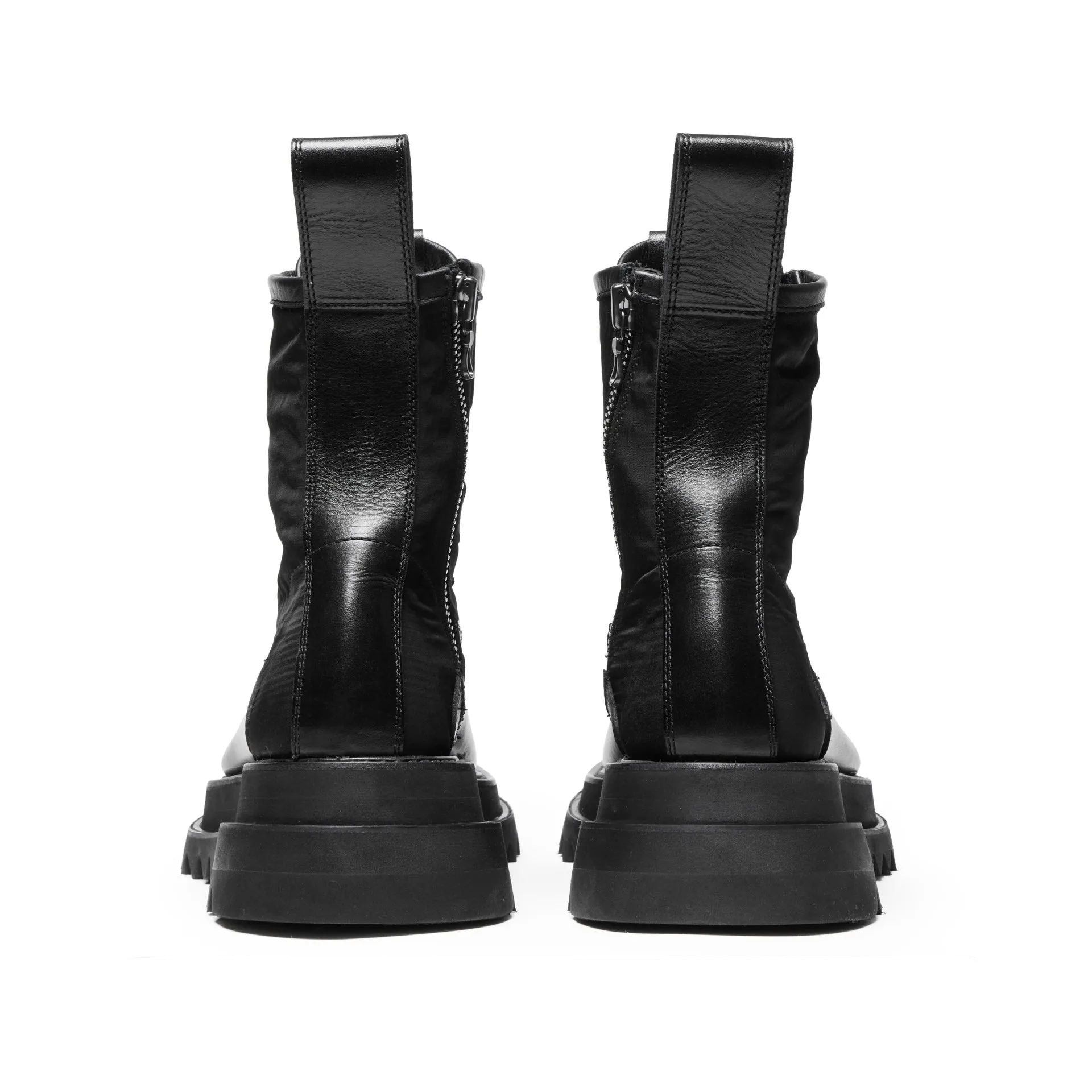 867FWM2 Black / Double-Sole Combat Boots