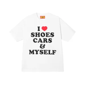 A Few Good Kids I Love Shoes Tee White