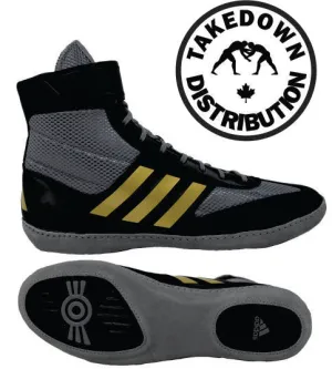 Adidas Shoe Wrestling Combat Speed 5  Gray-Gold