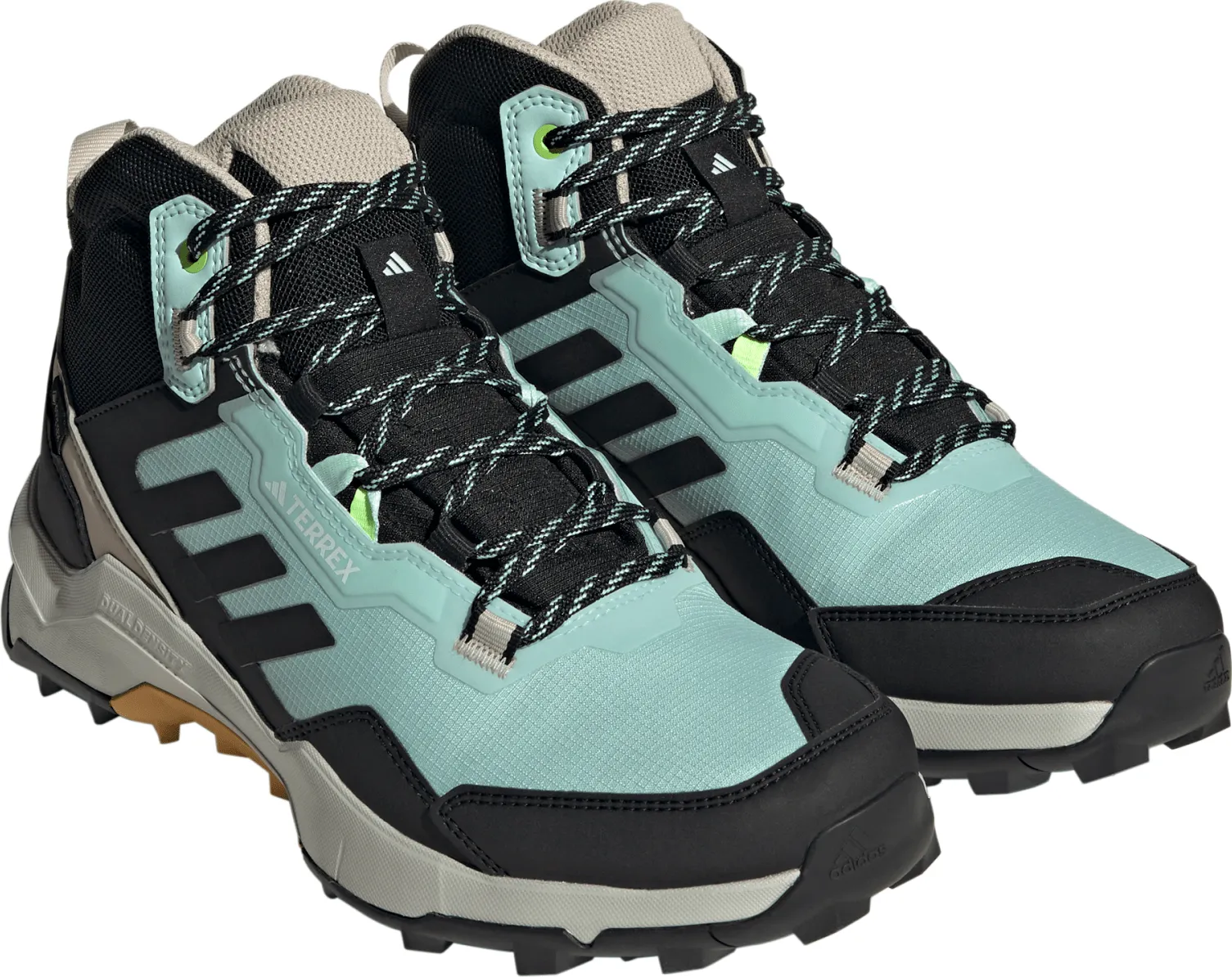 Adidas Women&#x27;s TERREX AX4 Mid GORE-TEX Hiking Shoes Seflaq/Cblack/Preyel | Buy Adidas Women&#x27;s TERREX AX4 Mid GORE-TEX Hiking Shoes Seflaq/Cblack/Preyel here | Outnorth