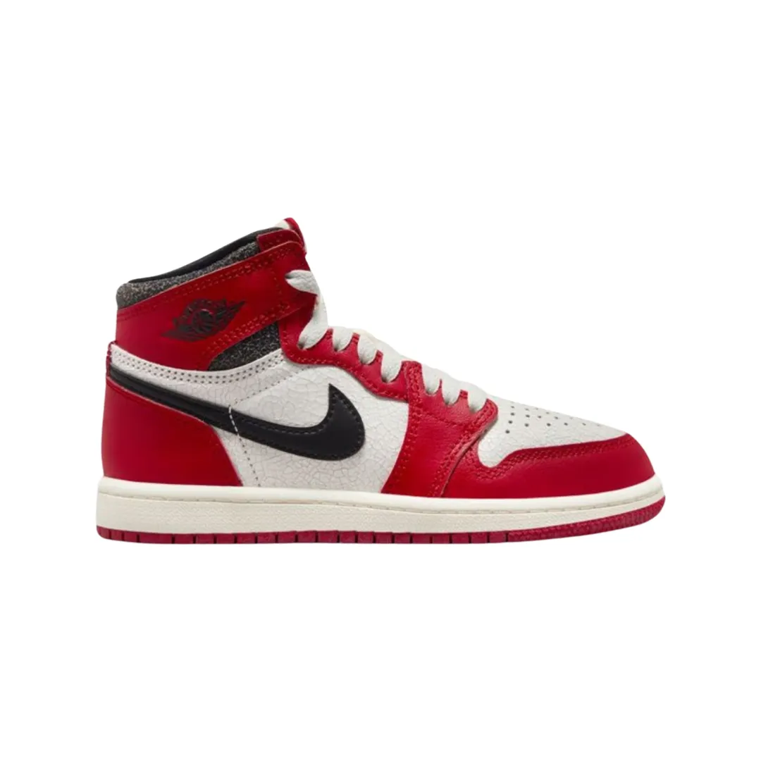 Air Jordan 1 High Retro PS Lost and Found Varsity Red Black Sail Muslin