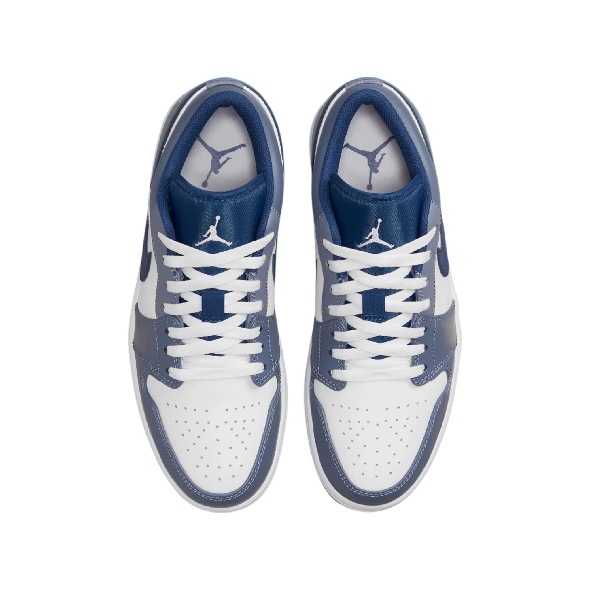 Air Jordan 1 Low GS Slate Blue Navy White