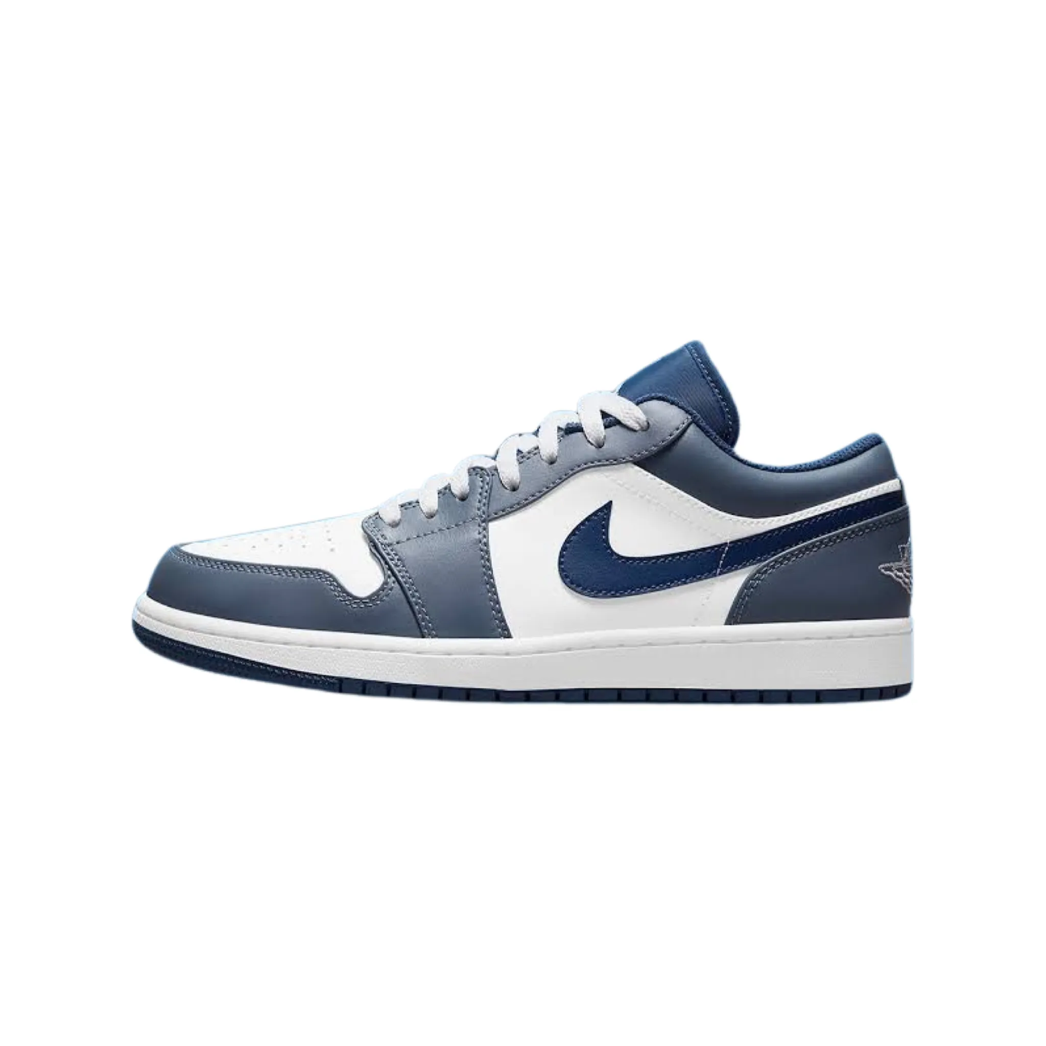 Air Jordan 1 Low GS Slate Blue Navy White