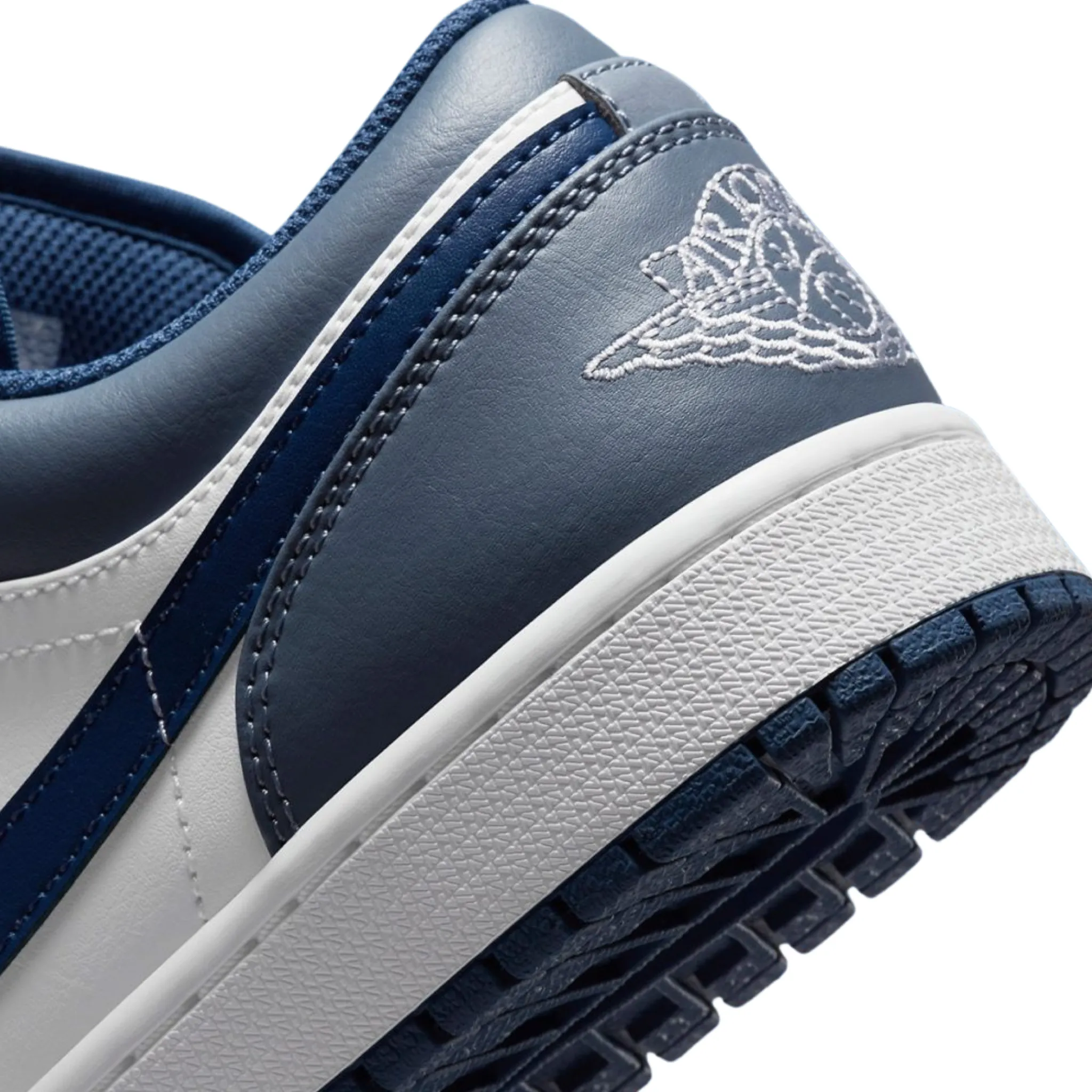 Air Jordan 1 Low GS Slate Blue Navy White