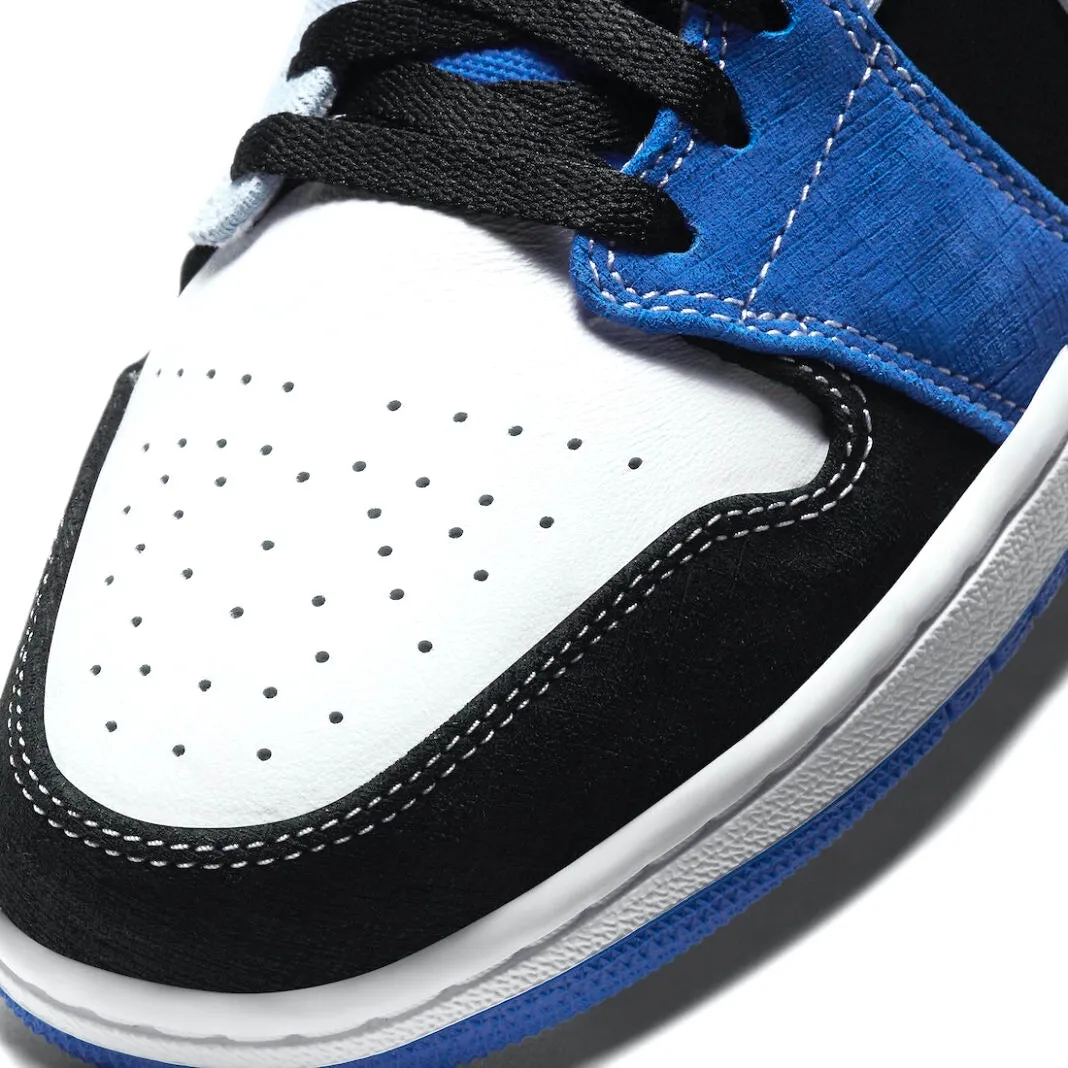 Air Jordan 1 Low Racer Blue Black Light Blue White