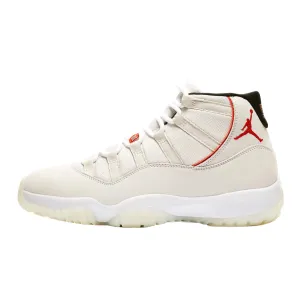 Air Jordan 11 Retro Platinum Tint Sail University Red Black