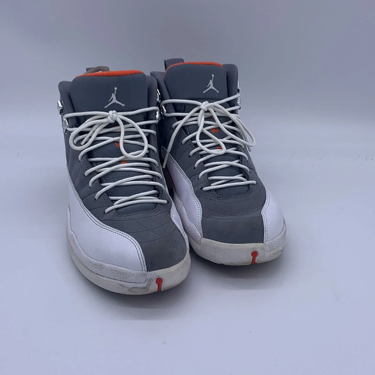 Air Jordan 12 XII Retro Cool Grey Team Orange (Pre-Owned)