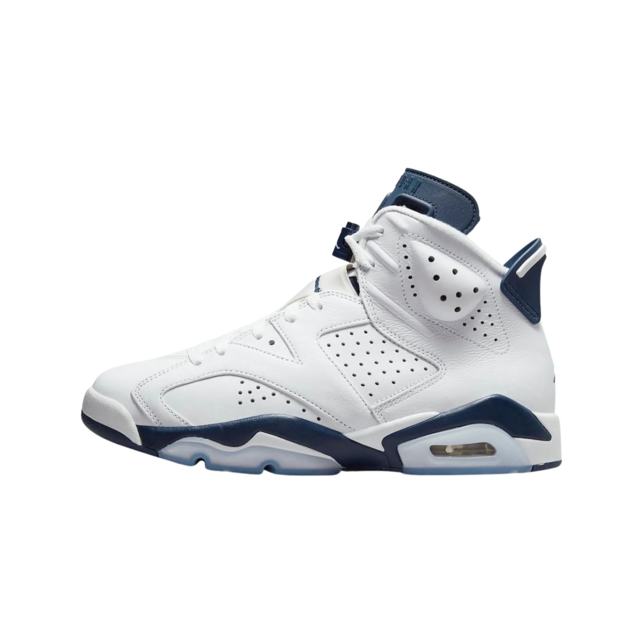 Air Jordan 6 Retro White Midnight Navy 2022