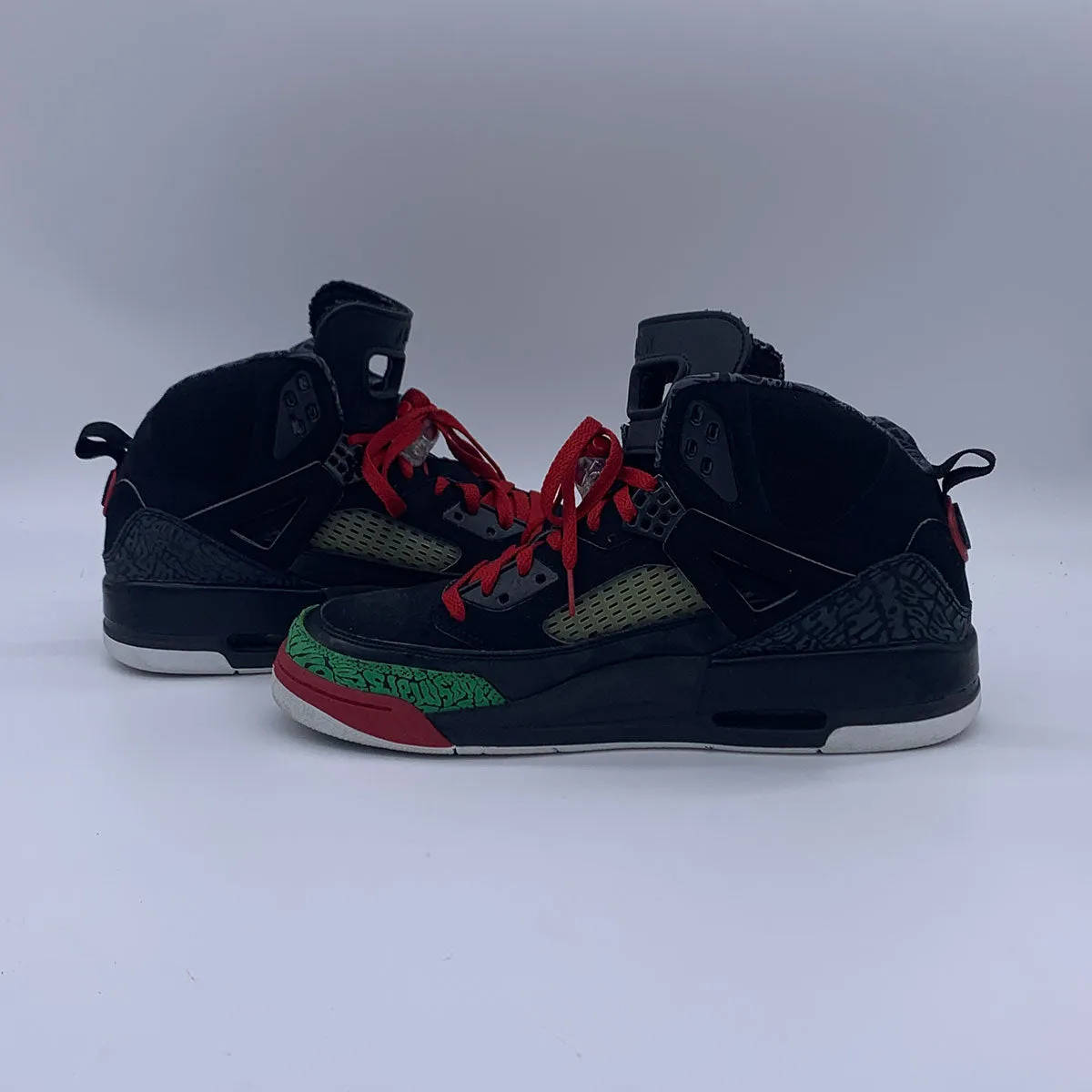 Air Jordan Spiz'ike OG Black Red Green 2007 (Pre-Owned)