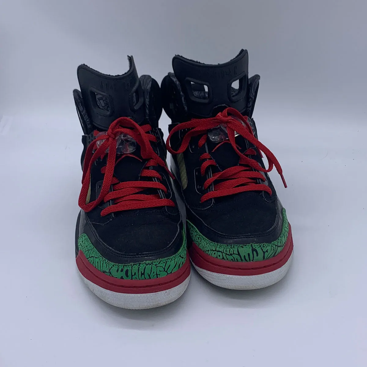 Air Jordan Spiz'ike OG Black Red Green 2007 (Pre-Owned)