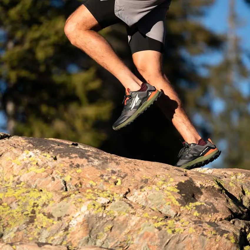 Altra Lone Peak 7 Mens Trail Running Shoe - Black/Grey