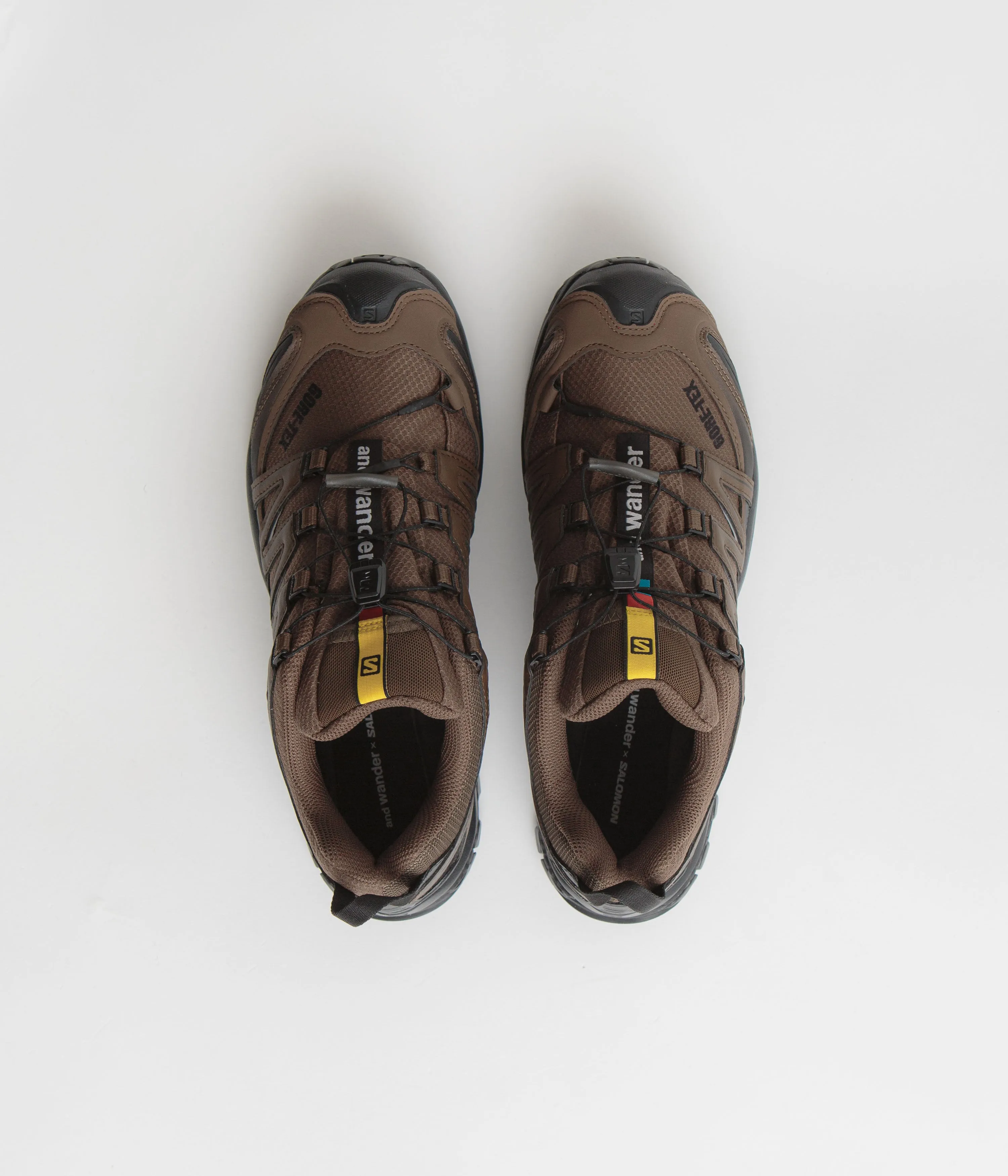 and wander x Salomon XA Pro 3D Gore-Tex Shoes - Brown