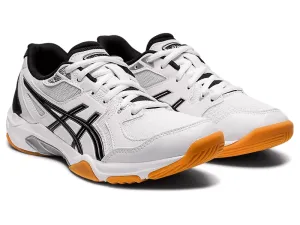 Asics Gel-Rocket 10 Unisex Court Shoes, White / Black