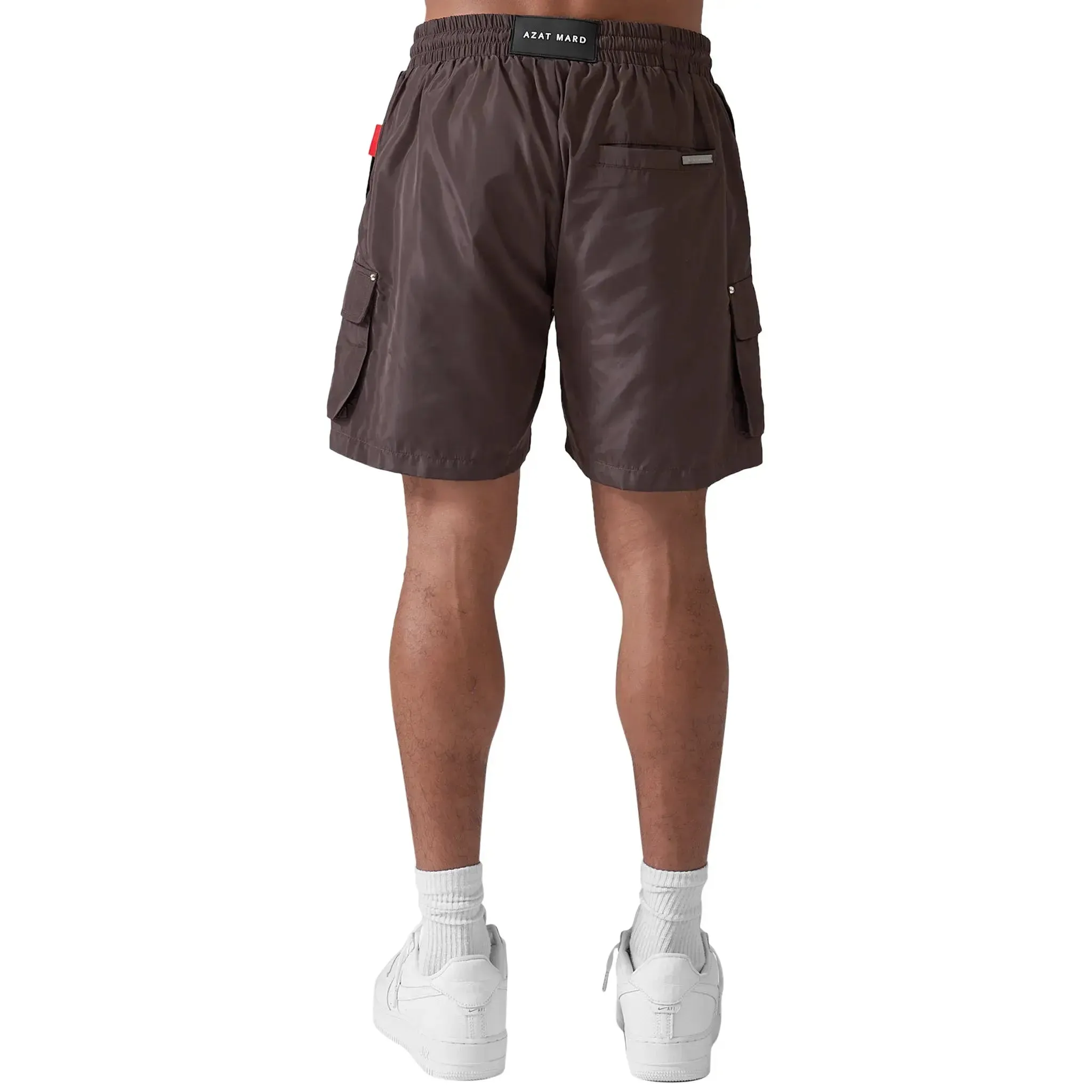 Azat Mard Combat Swim Shorts Chocolate