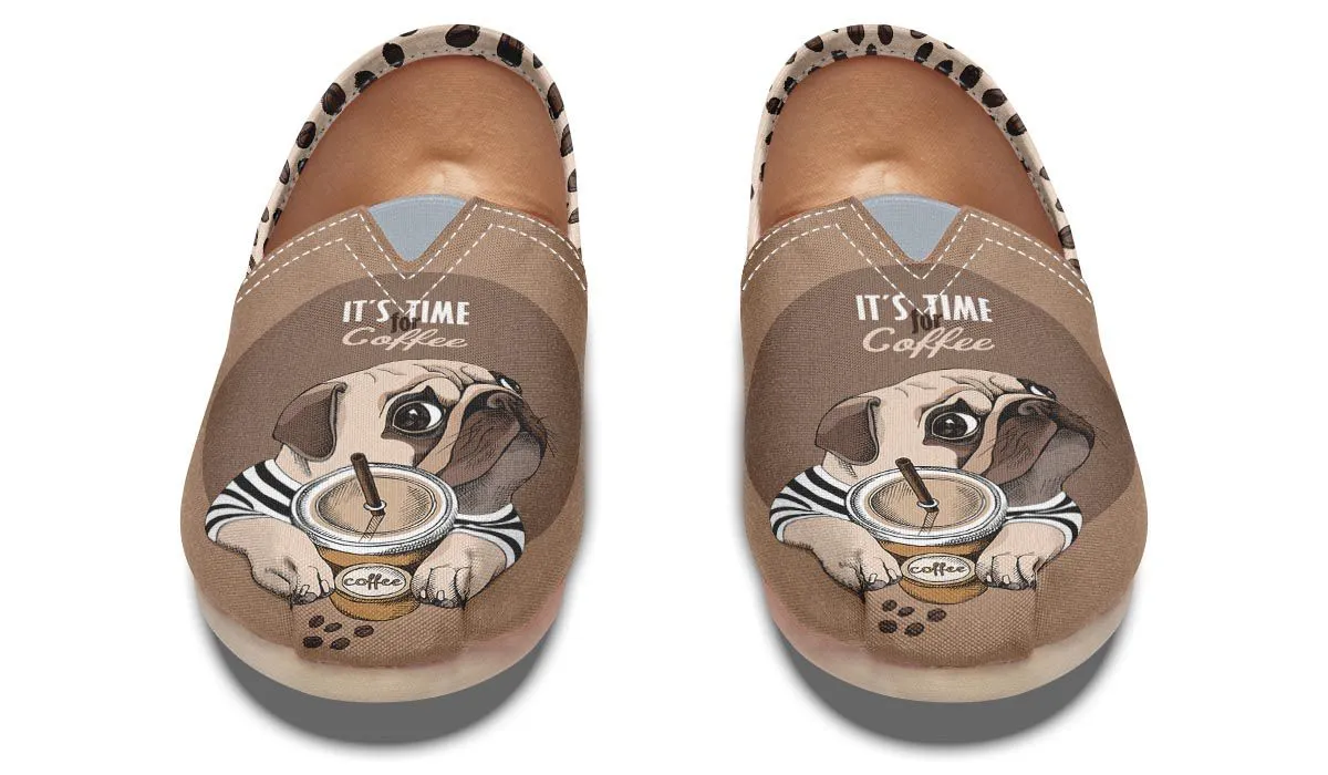 Barista Pug Casual Shoes