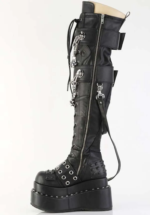 BEAR-316 [Black] | PLATFORM BOOTS [PREORDER]