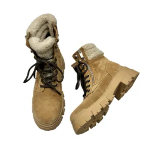 Boots Combat By Marc Fisher In Tan, Size: 8