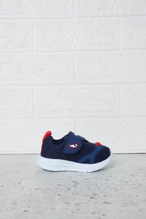 Boys Navy Velcro Shoes