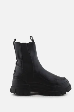 Buffalo Stretchable Combat Ankle Boots | 100% Authentic Leather