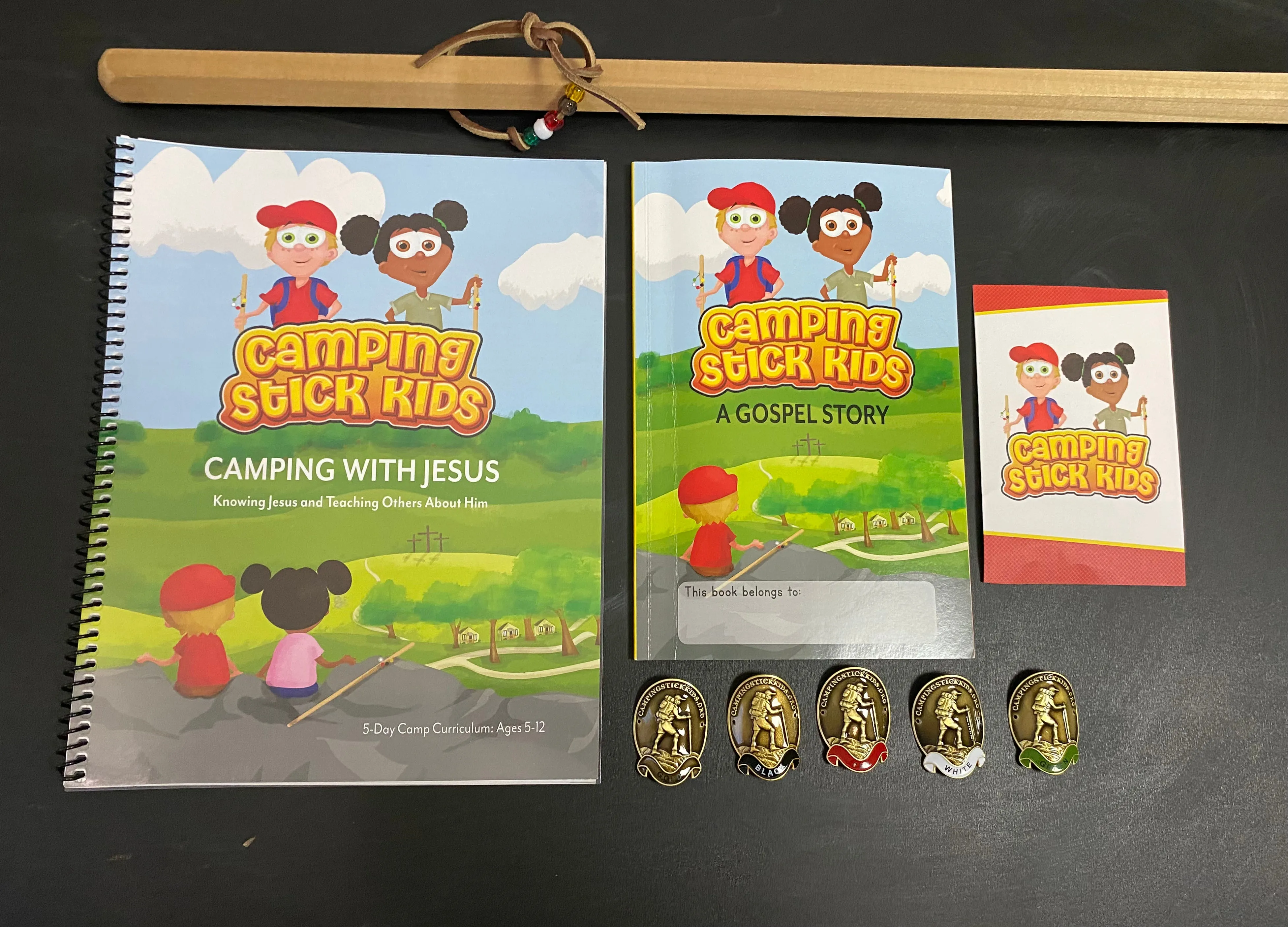 Camping with Jesus Leaders Guide with 1 campers kit