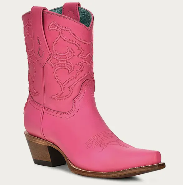 CORRAL LADIES FUSHIA ANKLE BOOTS STYLE Z5137