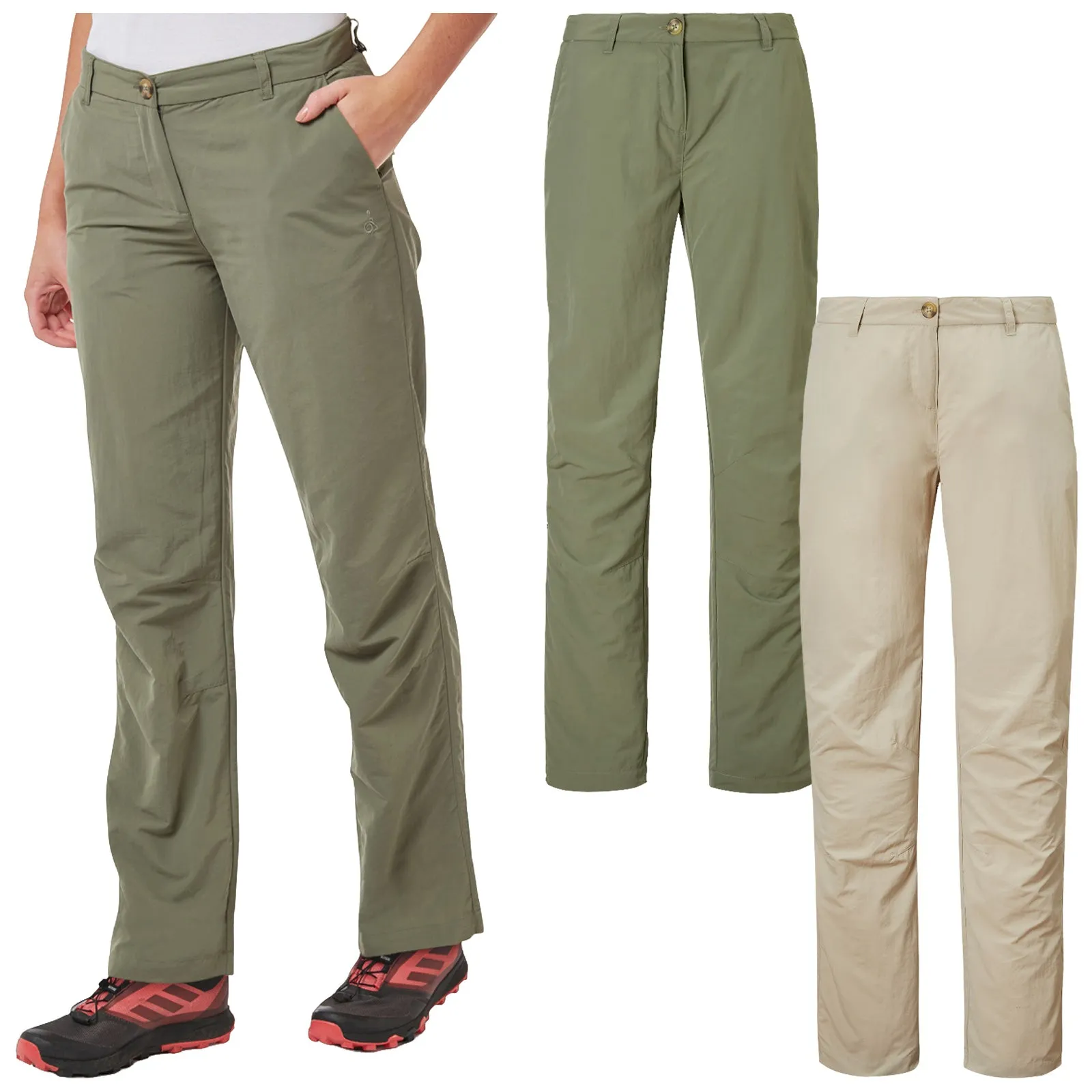 Craghoppers Ladies NosiLife III Travel Trousers