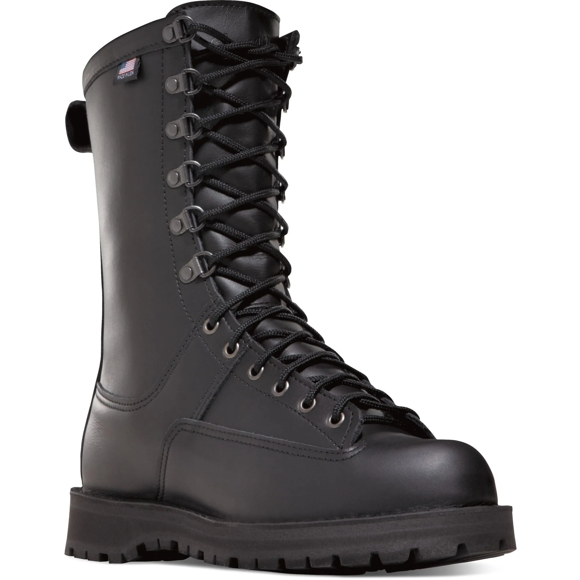 Danner Men's Fort Lewis USA Made 10" Ins WP Duty Boot - Black - 69110