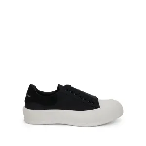 Deck Plimsoll In Black/White