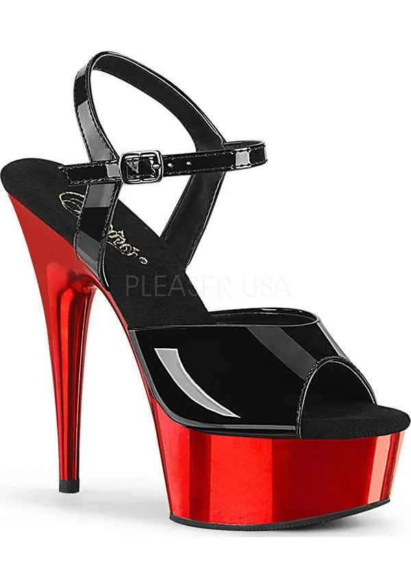 DELIGHT-609 [Patent Black/Red] | PLATFORMS [PREORDER]