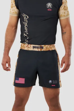 Desert Camo Combat Shorts