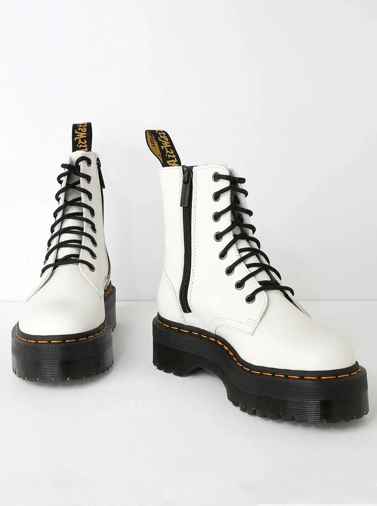 DR. MARTENS JADON WHITE SMOOTH