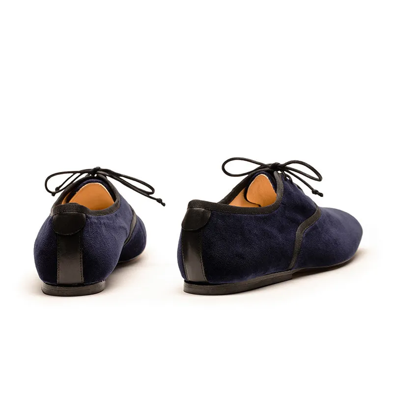 DUTRONC Jay | Navy Velvet Derby