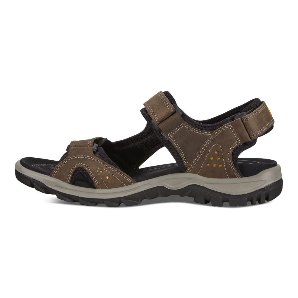 'Ecco' Men's Offroad Sandal - Dark Clay