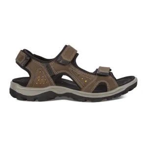 'Ecco' Men's Offroad Sandal - Dark Clay