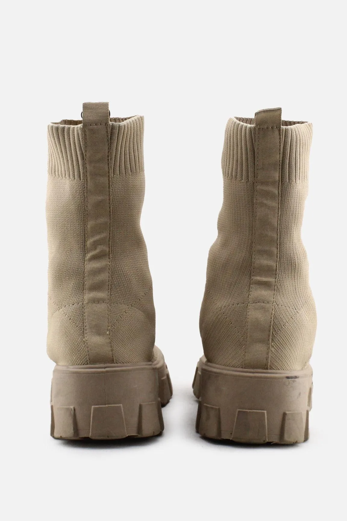 European Brand Sock Combat Boots | Textile