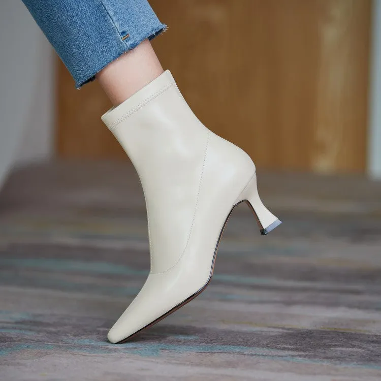 Fashion pointed high heels