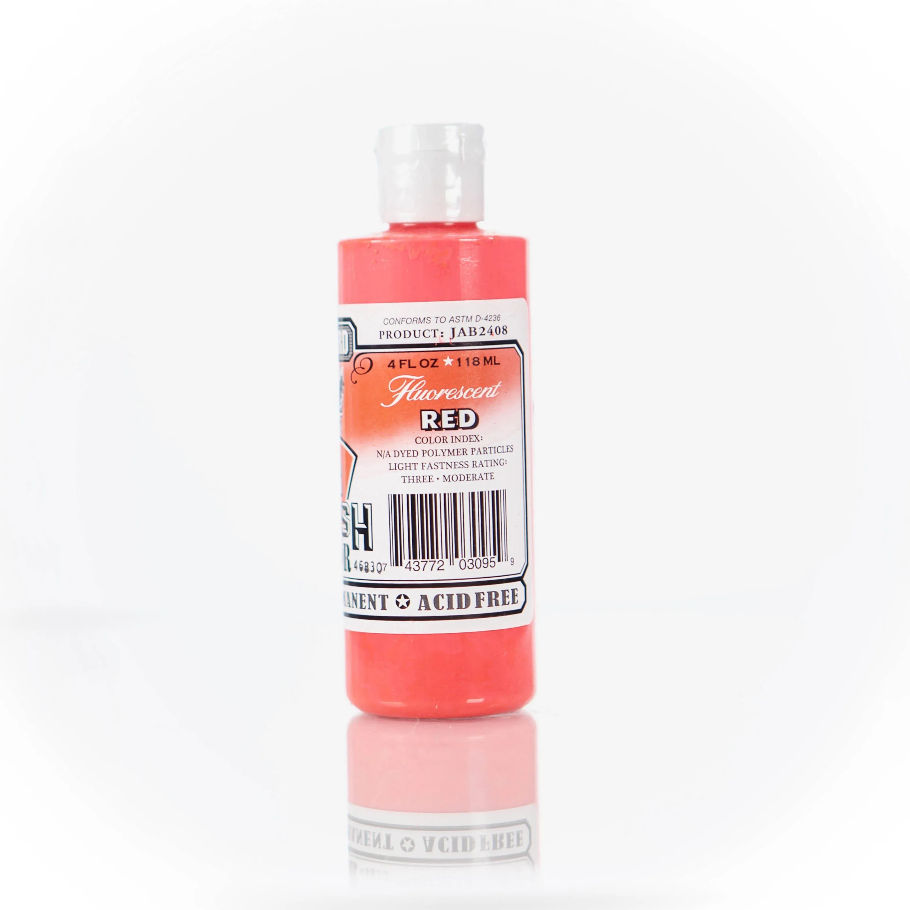 Fluorescent Red Jacquard Airbrush Paint