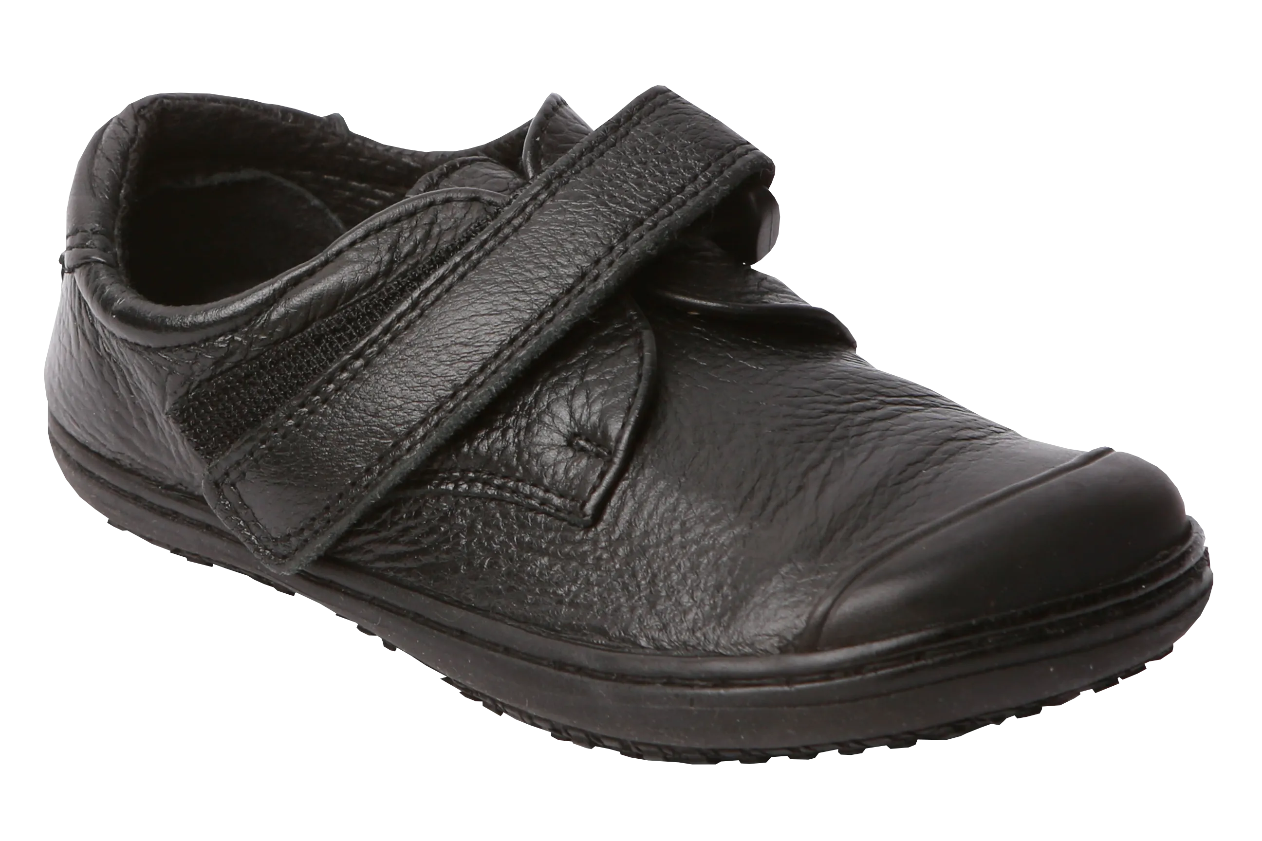 Froggies Velcro Boys School Shoes - Black