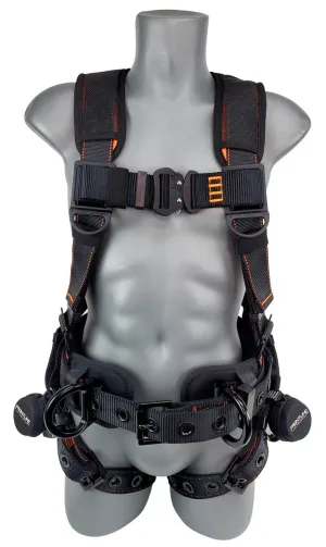 Frontline 110CTB Combat Lite Full Body Harness all Aluminum Hardware and Suspension Trauma Straps 3X/4X