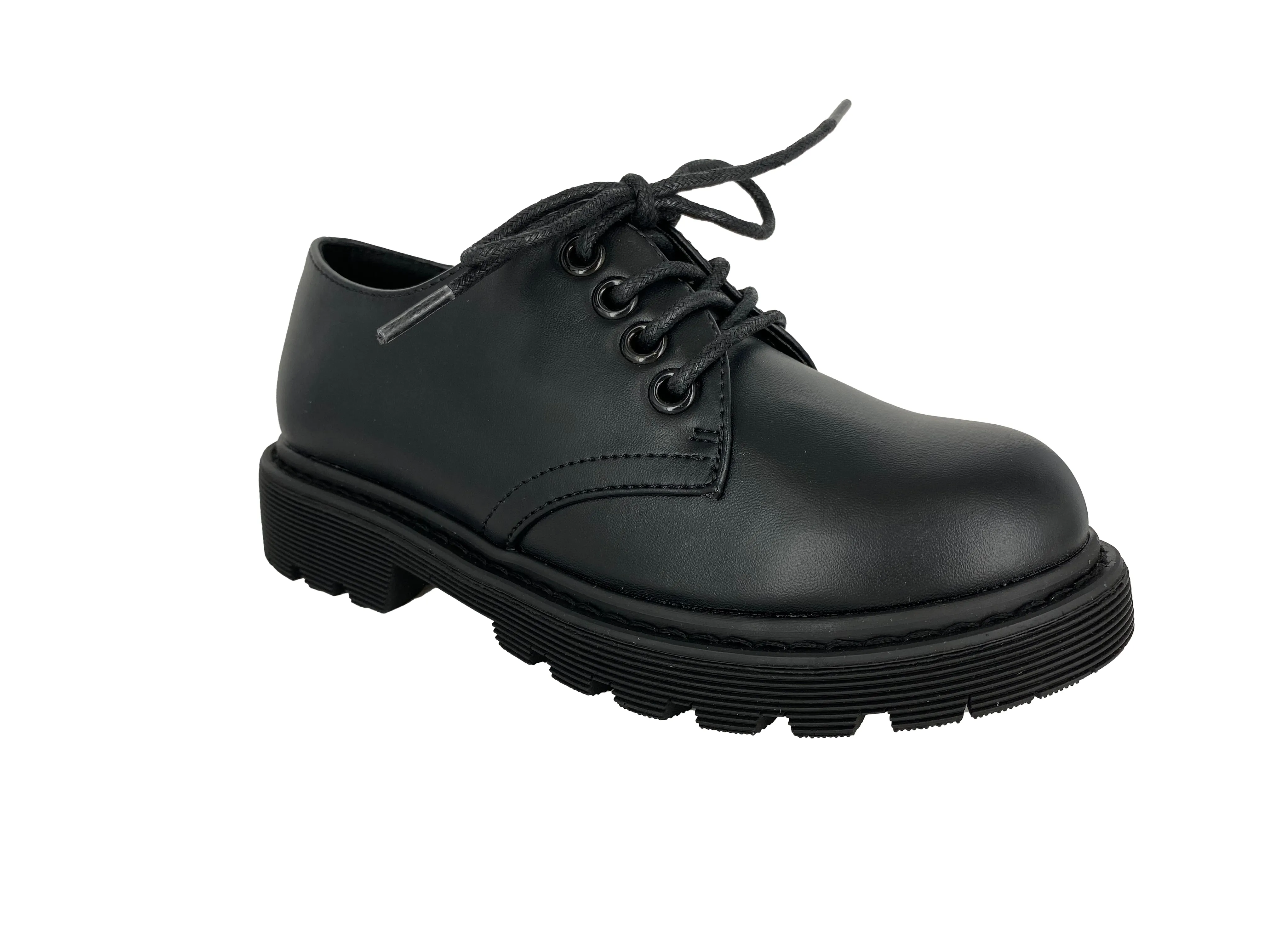 Gotta Flurt Girl's Academy Black Synthetic Leather Oxford School Student Shoes