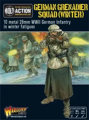 Grenadiers in Winter Fatigues - German Army