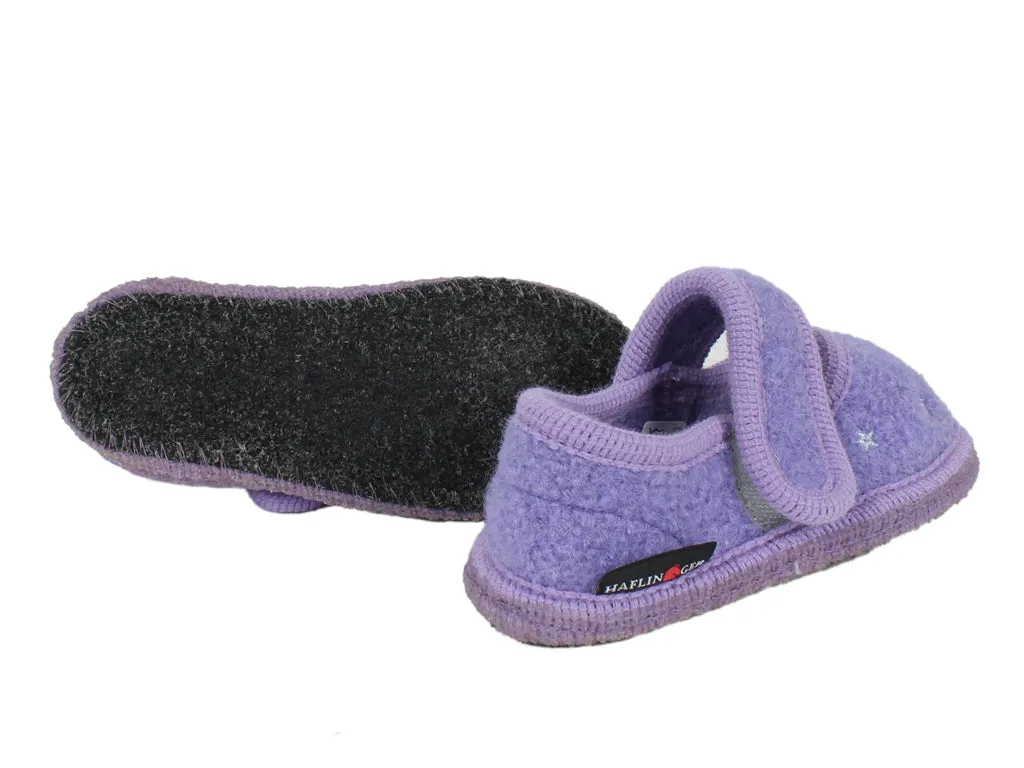 Haflinger Children's slippers Starlight Orchid