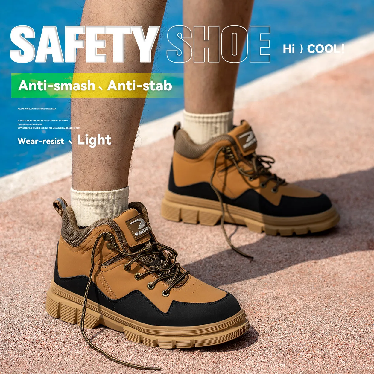 Hiking Industrial Safety Boots for Men (JB-681)