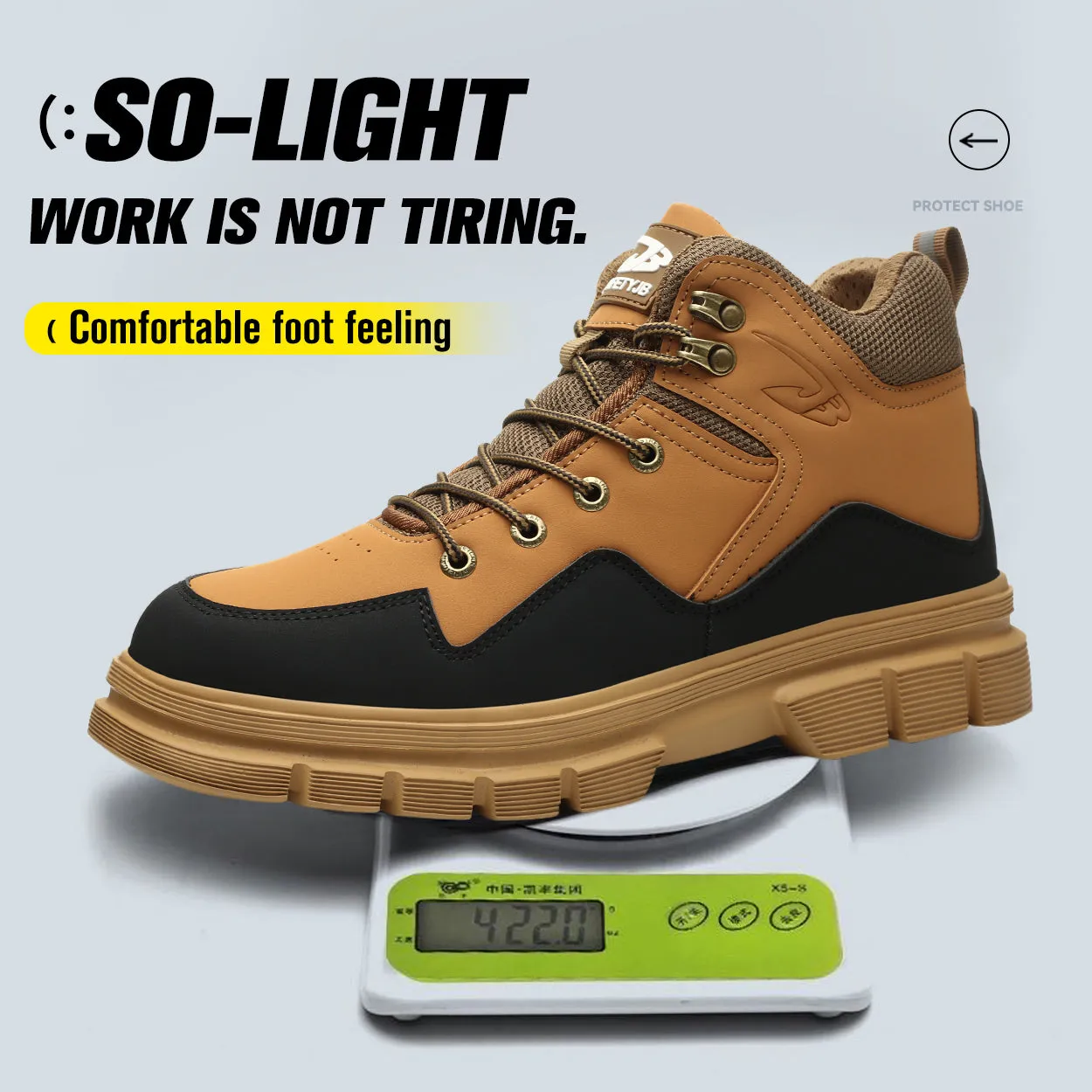 Hiking Industrial Safety Boots for Men (JB-681)