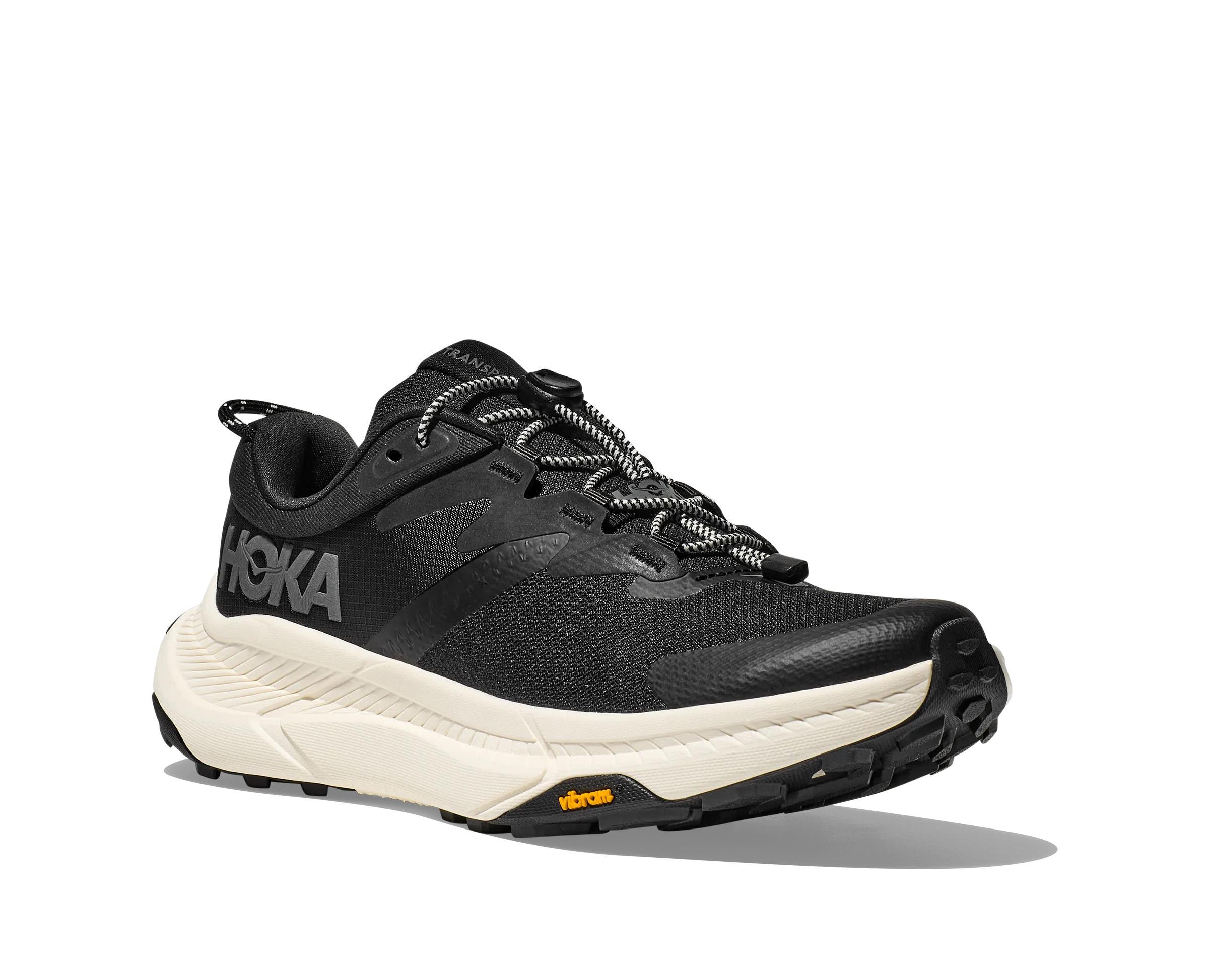 HOKA TRANSPORT BLACK/WHITE WOMEN'S MEDIUM