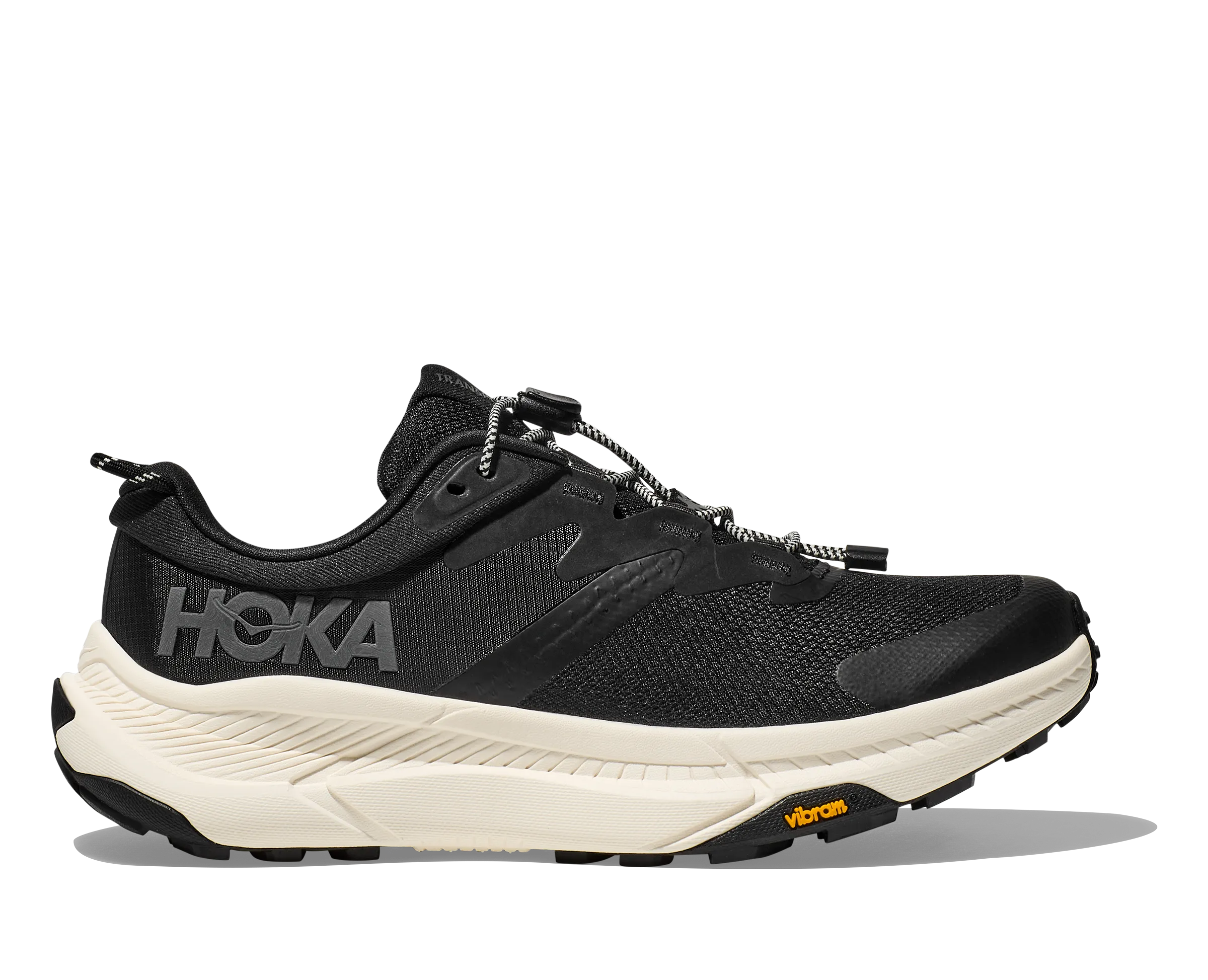 HOKA TRANSPORT BLACK/WHITE WOMEN'S MEDIUM