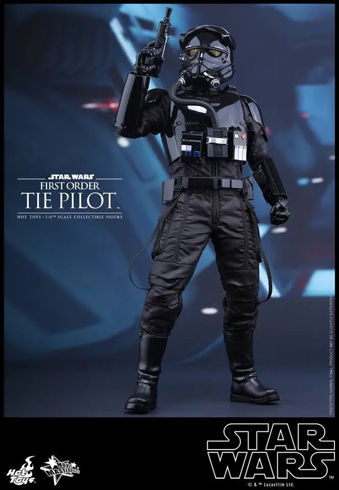 Hot Toys - MMS324 - Star Wars: The Force Awakens - First Order TIE Pilot